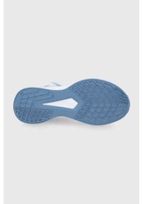 Adidas - adidas buty dziecięce Duramo GZ1057. Nosek buta: okrągły. Zapięcie: rzepy. Kolor: niebieski. Materiał: włókno, guma, materiał