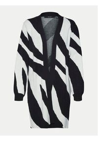 Vero Moda Kardigan Nancy 10310777 Czarny Loose Fit. Kolor: czarny. Materiał: syntetyk