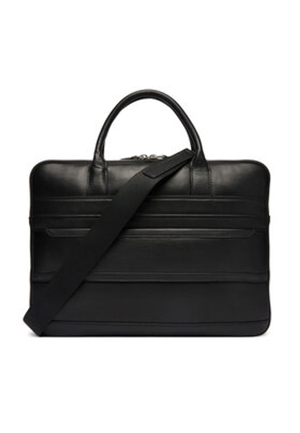 Guess Torba na laptopa HMMOSE P6147 Czarny. Kolor: czarny. Materiał: skóra