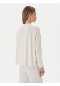 Kontatto Sweter 3M0811C Écru Regular Fit. Materiał: wiskoza