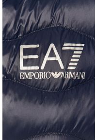 EA7 Emporio Armani - Bezrękawnik. Okazja: na co dzień. Kolor: niebieski. Długość rękawa: bez rękawów. Styl: casual #5