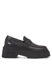 Loafersy Tommy Jeans. Kolor: czarny #1