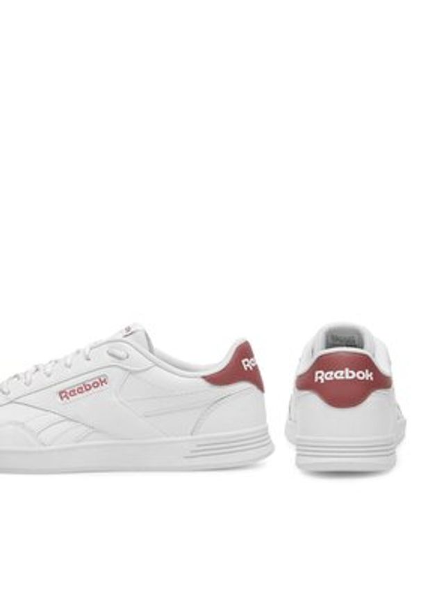 Reebok Sneakersy Court Advance 100033766 Biały. Kolor: biały. Materiał: skóra