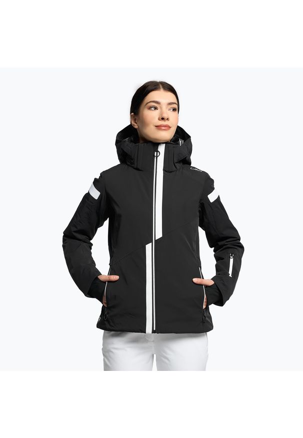 Kurtka narciarska damska CMP. Kolor: czarny. Sezon: zima. Sport: narciarstwo