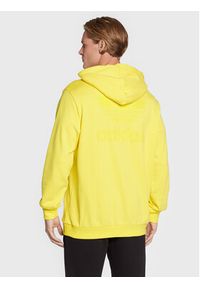 Adidas - adidas Bluza Trefoil Series Street HK2791 Żółty Regular Fit. Kolor: żółty. Materiał: bawełna. Styl: street #2