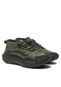 Vans Sneakersy Mte Crosspath Mid VN000CVVOLV1 Khaki. Kolor: brązowy. Materiał: materiał