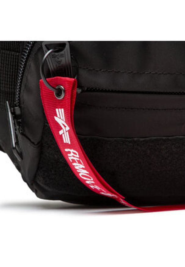 Alpha Industries Nerka Tactical Waist Bag 128925 Czarny. Kolor: czarny. Materiał: materiał