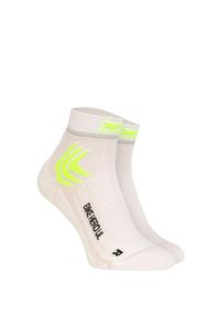 X-Socks - Skarpety rowerowe X-SOCKS BIKE HERO UL 4.0. Kolor: biały. Sport: kolarstwo