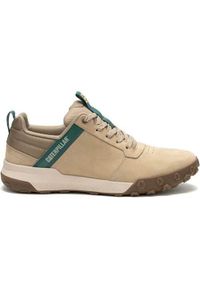 CATerpillar - Buty sportowe Sneakersy męskie, Hex Ready Lo. Kolor: beżowy. Materiał: guma, tkanina, zamsz, materiał, syntetyk. Sport: turystyka piesza