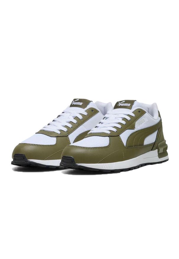 Buty Sportowe Męskie Puma Graviton Sl Remix. Zapięcie: sznurówki. Kolor: biały. Materiał: materiał. Szerokość cholewki: normalna. Sport: turystyka piesza