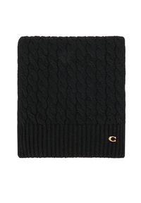 Coach Szalik 29CO100294 Czarny. Kolor: czarny. Materiał: poliester #4