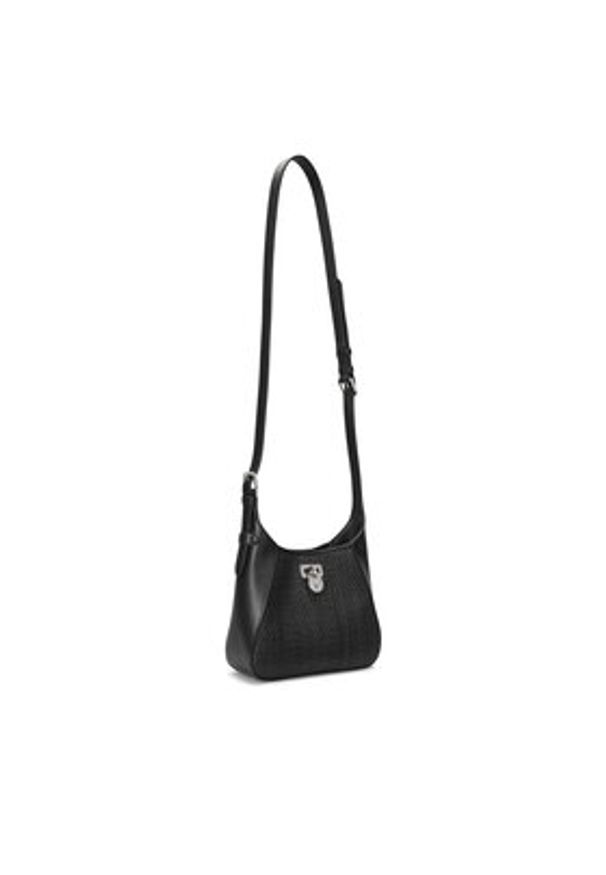 Lauren Ralph Lauren - LAUREN RALPH LAUREN Torebka Tanner 431966751002 Czarny. Kolor: czarny. Materiał: skórzane