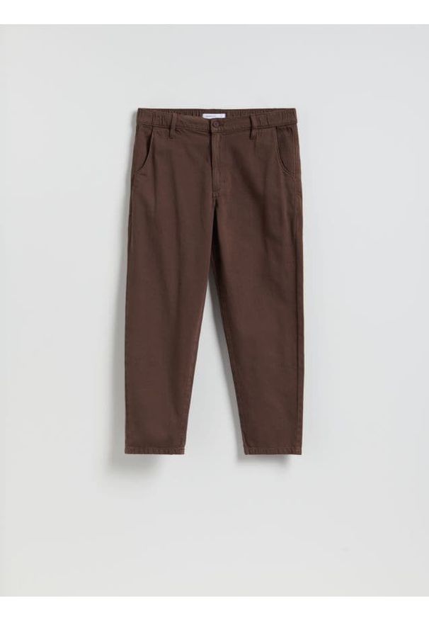 Reserved - Jeansy jogger fit - dark grey jeans