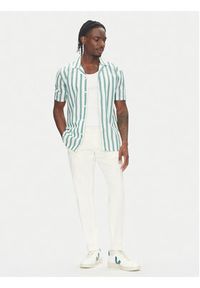 Lindbergh Koszula 30-203321 Zielony Relaxed Fit. Kolor: zielony. Materiał: bawełna #4
