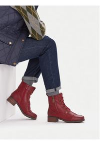 Beverly Hills Polo Club Trzewiki CEO-WS6631-01 Czerwony. Kolor: czerwony. Materiał: materiał, skóra #3