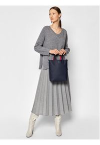 Lacoste Torebka Vertical Shopping Bag NF2991AA Granatowy. Kolor: niebieski. Materiał: skórzane #3