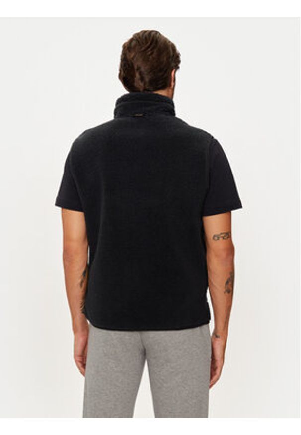 Napapijri Kamizelka Yupik NP0A4HZK Czarny Regular Fit. Kolor: czarny. Materiał: syntetyk