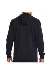 Bluza męska Under Armour Armour Fleece Full-Zip Hoodie. Kolor: czarny. Sport: fitness