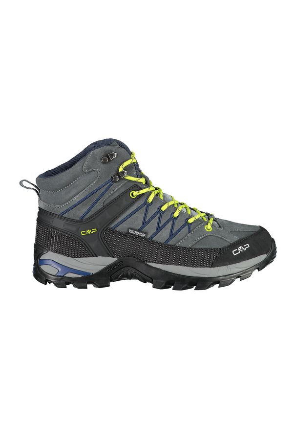 Buty trekkingowe CMP Rigel Waterproof. Kolor: szary, niebieski, wielokolorowy. Sport: turystyka piesza