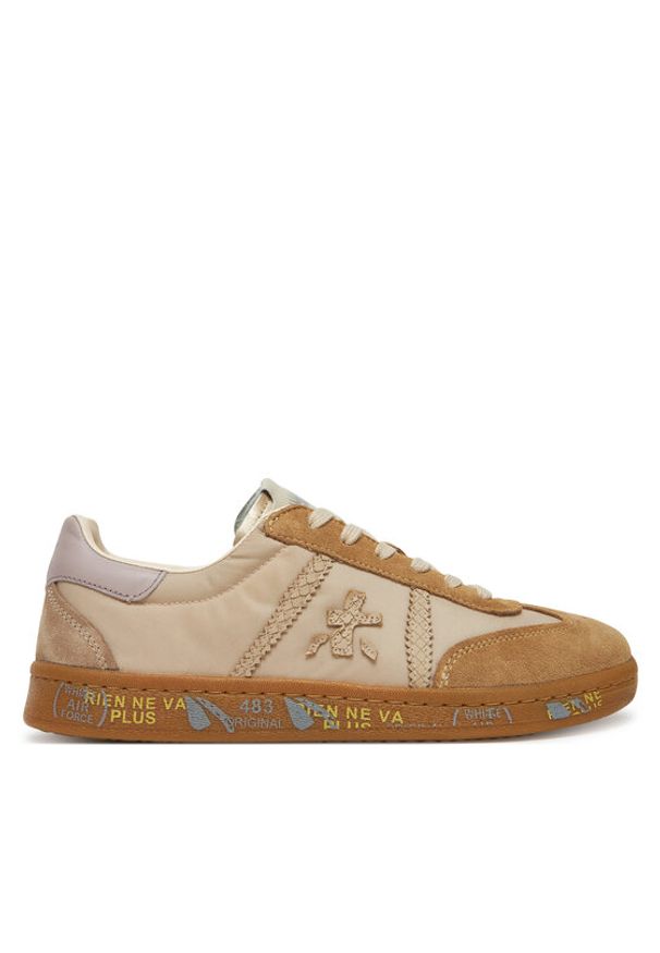 Premiata Sneakersy Bonnied Var 6961 Beżowy. Kolor: beżowy. Materiał: materiał