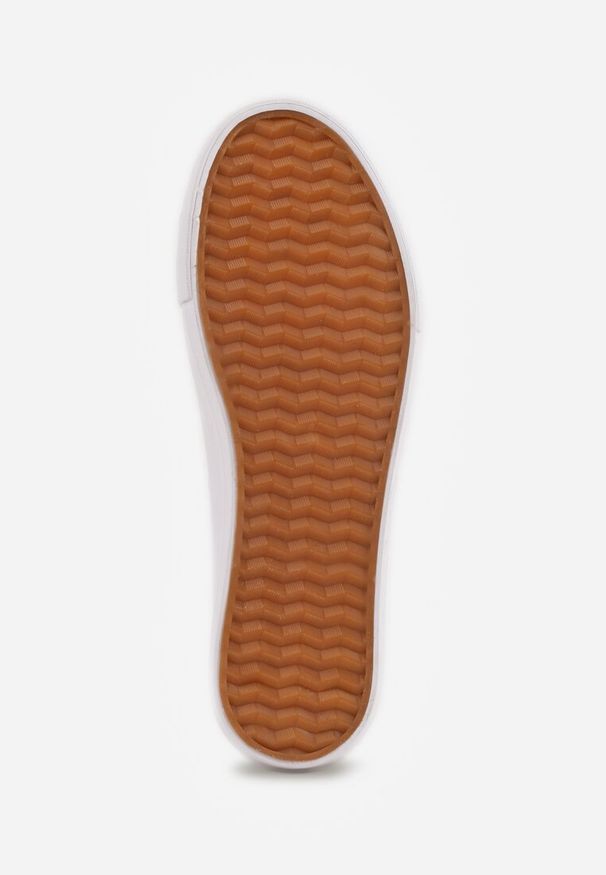 Renee - Białe Trampki Vices na Platformie z Niską Cholewką Tiloria. Okazja: na spacer, na co dzień. Wysokość cholewki: przed kostkę. Kolor: biały. Szerokość cholewki: normalna. Obcas: na platformie. Styl: casual