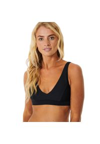 RIPCURL - Góra od stroju kąpielowego Rip Curl Premium Surf D-Dd Deep V. Kolor: czarny
