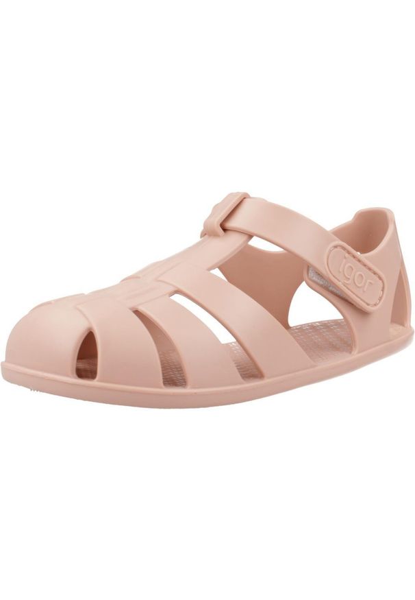 Igor - Sandały IGOR S10324 Rose. Kolor: różowy. Materiał: guma. Styl: sportowy