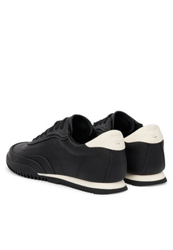BOSS Sneakersy Carlynn 50557753 Czarny. Kolor: czarny. Materiał: skóra