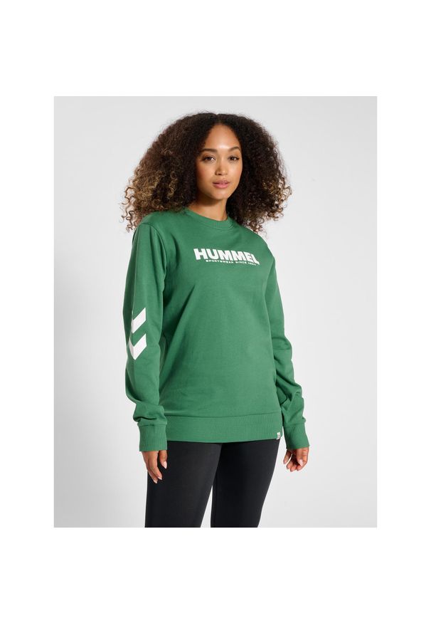 Bluza piłkarska dla dorosłych Hummel hml LEGACY. Kolor: zielony. Sport: piłka nożna