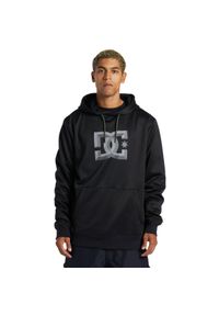 Bluza z kapturem męskie DC Shoes SNOWSTAR TECHNICAL FLEECE. Typ kołnierza: kaptur. Kolor: czarny. Materiał: poliester, materiał. Sport: skateboard #1