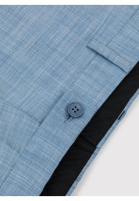 Pako Lorente - PAKO LORENTE – Niebieskie męskie spodnie garniturowe. Kolor: niebieski. Materiał: poliester, elastan, wiskoza #2