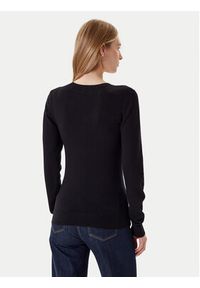 Guess Sweter W5YR24 Z2NQ2 Czarny Regular Fit. Kolor: czarny. Materiał: wiskoza