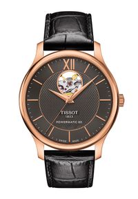 Zegarek Męski TISSOT Tradition Powermatic 80 Open Heart T-CLASSIC T063.907.36.068.00. Styl: vintage, klasyczny #1