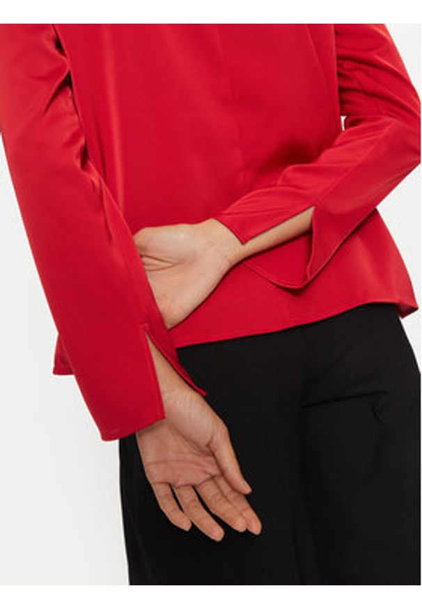 Calvin Klein Bluzka K20K207650 Czerwony Regular Fit. Kolor: czerwony. Materiał: syntetyk