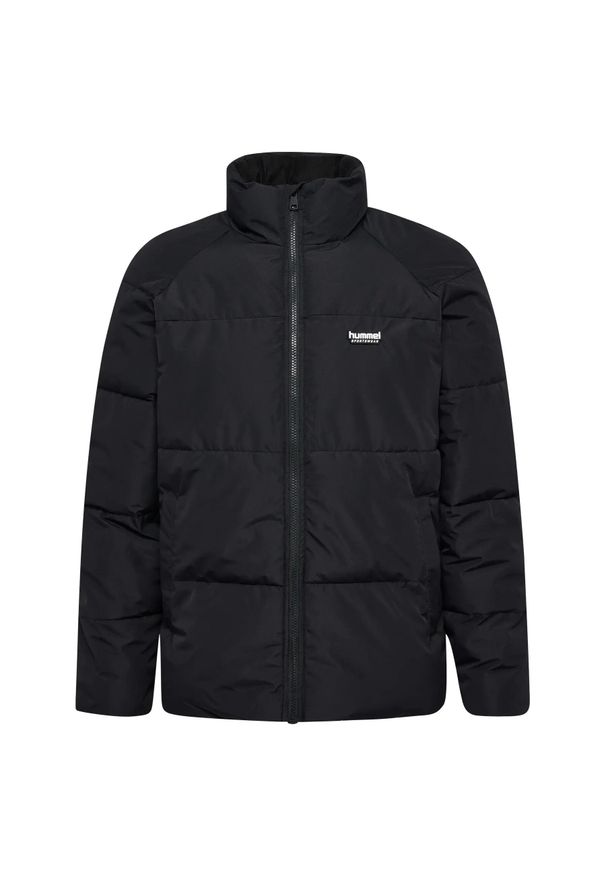 Kurtka puchowa Hummel. Kolor: czarny. Materiał: puch. Sport: outdoor, turystyka piesza