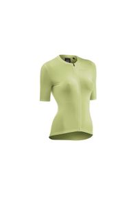 Koszulka rowerowa NORTHWAVE Extreme Woman Jersey żółty. Kolor: żółty. Materiał: jersey