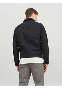 Jack & Jones Kurtka z imitacji skóry 12213082 Czarny Regular Fit. Kolor: czarny. Materiał: syntetyk #7
