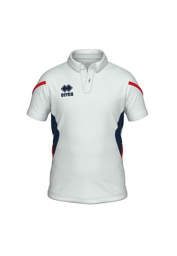 ERREA - Koszulka polo dla dzieci Errea Clark. Typ kołnierza: polo. Kolor: niebieski, wielokolorowy, biały. Styl: sportowy