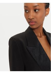 ViCOLO Marynarka TS0315 Czarny Regular Fit. Kolor: czarny. Materiał: syntetyk #3