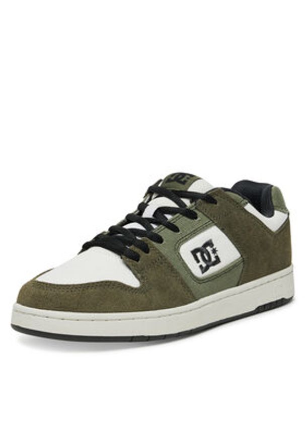 DC Sneakersy MANTECA 4 DC01732250 Zielony. Kolor: zielony. Materiał: zamsz, skóra