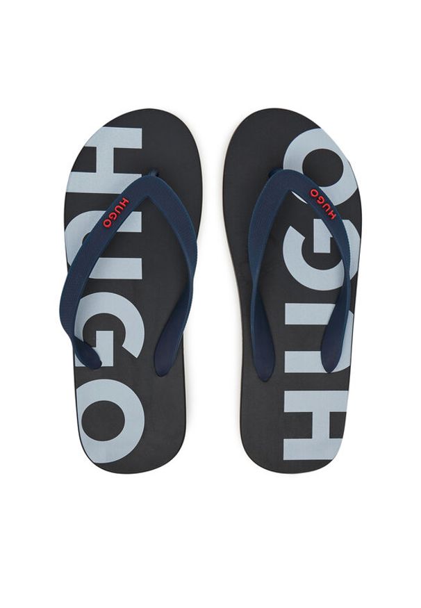 Hugo - HUGO Japonki Arvel Thng 50497860 Granatowy. Kolor: niebieski