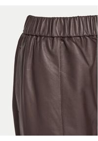 2NDDAY Spodnie skórzane 2251561672 3091 Brązowy Regular Fit. Kolor: brązowy. Materiał: skóra #4