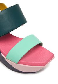 United Nude Sandały Delta Wedge Sandal 1041397816 Kolorowy. Materiał: skóra. Wzór: kolorowy #2