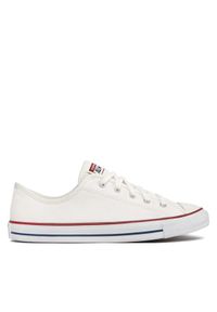 Converse Trampki Chuck Taylor All Star Dainty Ox 564981C Biały. Kolor: biały. Materiał: materiał #1