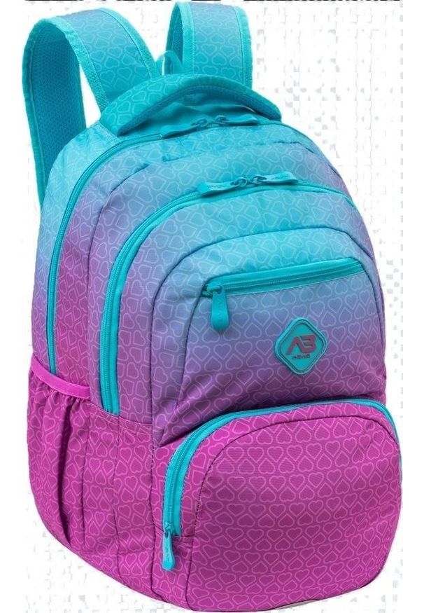 Astra Plecak Hexagon Mint Ombre ASTRA