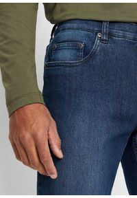 bonprix - Lekkie dżinsy slim fit, straight. Kolor: niebieski #2
