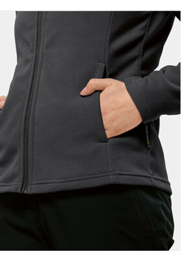 Jack Wolfskin Polar Taunus Fz 1711391 Czarny Regular Fit. Kolor: czarny. Materiał: syntetyk