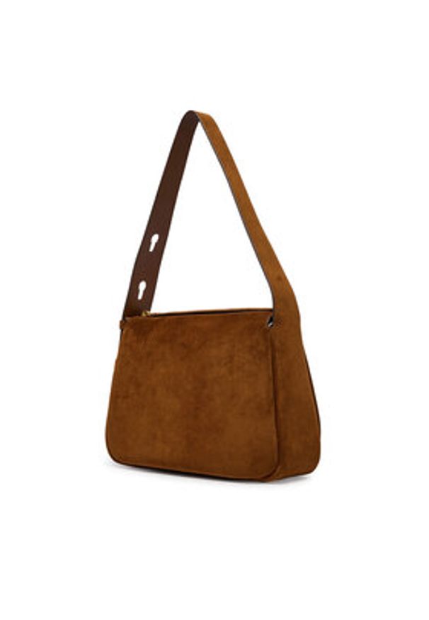 Tory Burch Torebka 177365 Brązowy. Kolor: brązowy. Materiał: skórzane, zamszowe