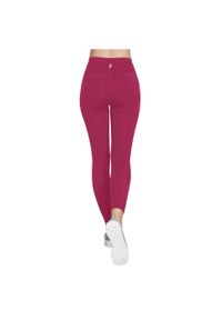 skechers - Leginsy fitness damskie Go Walk High Waisted 7/8 Legging. Kolor: fioletowy. Materiał: nylon, elastan. Sport: fitness