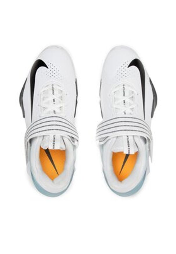 Nike Buty na siłownię Savaleos CV5708 100 Biały. Kolor: biały. Materiał: skóra. Sport: fitness